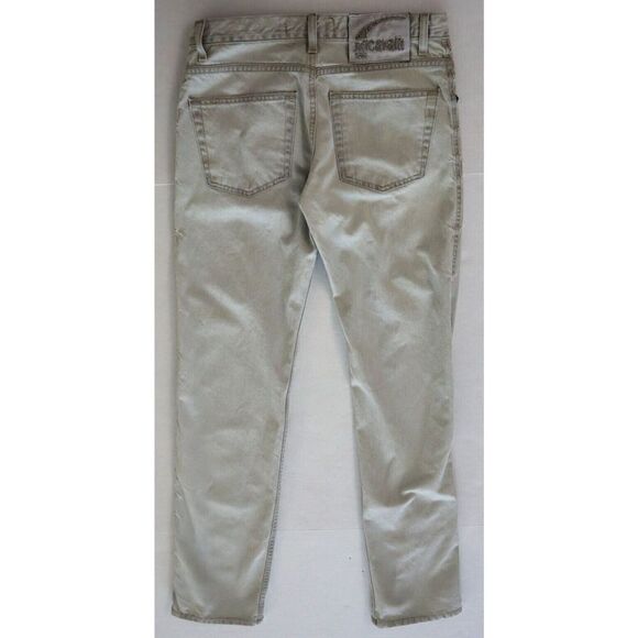 Just Cavalli Women's Sz 29" Waist Blue Faded Button Fly Straight Leg Jeans $300+ - Picture 2 of 10